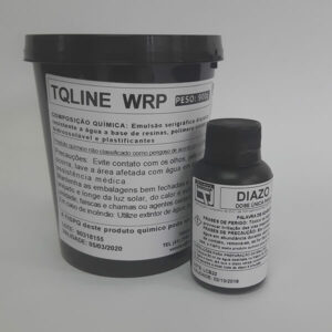 Emulsão a base de água diazóica