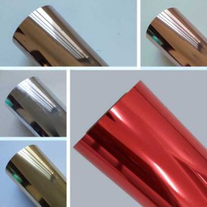 rolos de filmes de recorte dourado, filme de recorte cobre metálico, filme de recorte prata, filme de recorte rosê metálico, filme de recorte metalizado vermelho